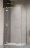 Radaway Essenza Kdj Brushed Gold kabina 100x90cm lewa szczotkowane złoto 1385040-99-01L/1384050-01-01
